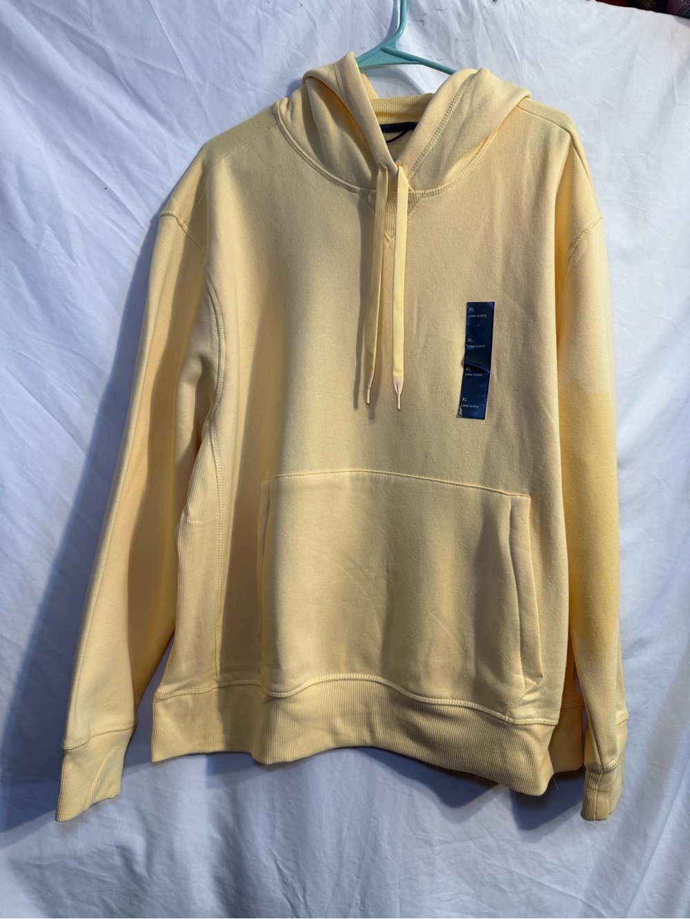 all in motion Pale Yellow Crewneck Hoodie Pullover